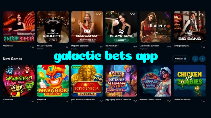 available types of galactic bets app bet including pre-match live express and system bets